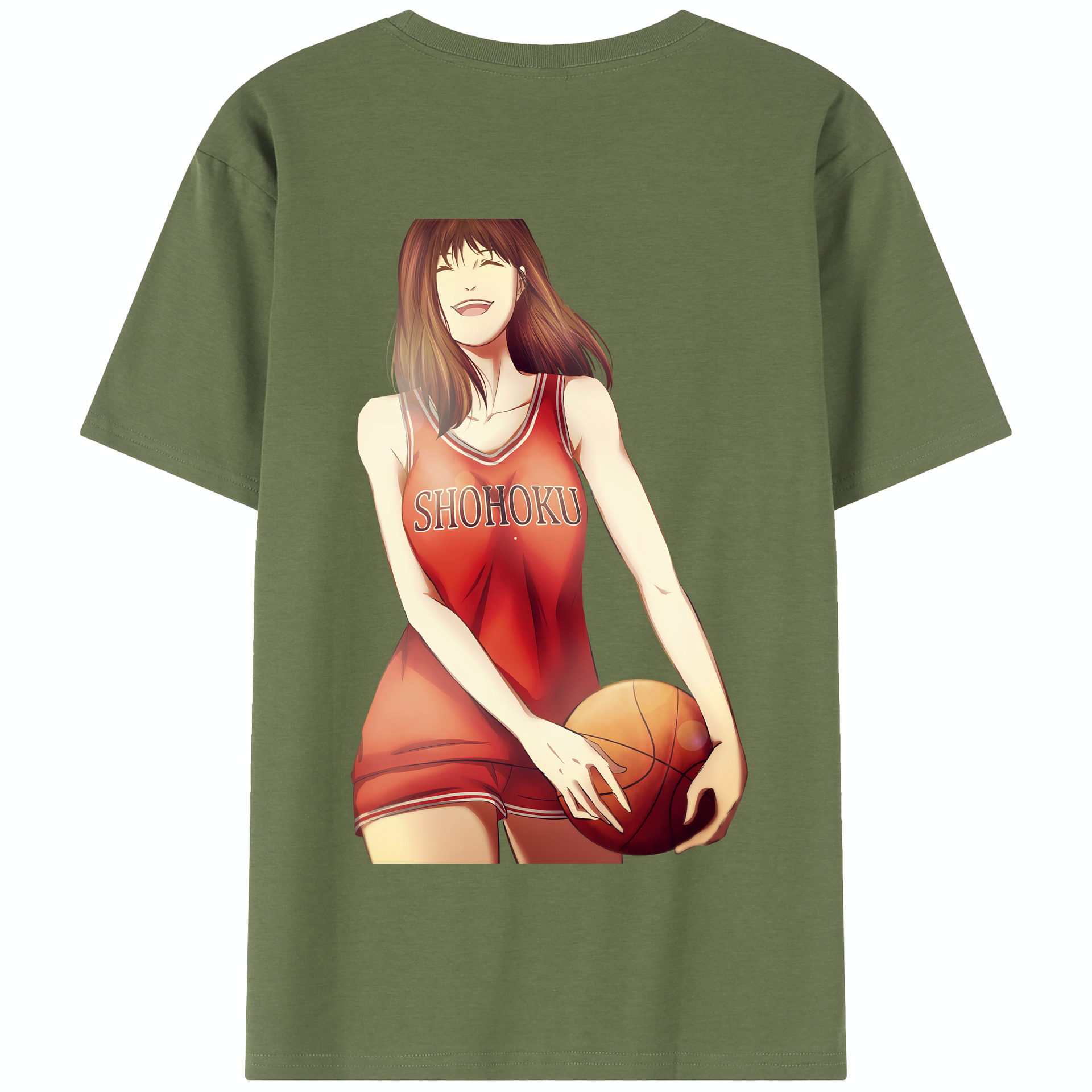 SLAM DUNK／スラムダンク 綿100％半袖Tシャツ（背面プリント）